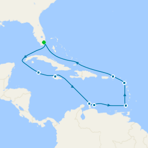 Bountiful Caribbean from Miami