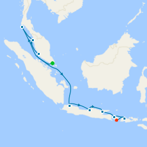 Malay & Indonesian Shores from Singapore to Bali