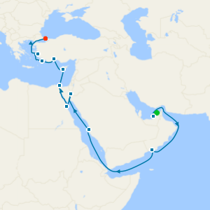 Emirates & Sultanates from Dubai to Istanbul