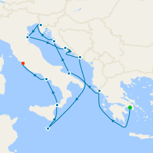 Eternal Mediterranean from Athens to Rome