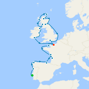 Castles & Celtic Circlws from Lisbon to Le Havre