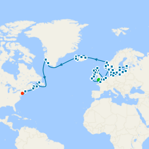 Grand Northern & Baltic Legends from Southampton to New York