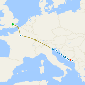 Stay in Paris & Venice Island with Journey on The Venice Simplon-Orient-Express - Natural Wonders & Cultural Jewels of Dalmatia