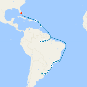 Grand Brazil Unbound with Buenos Aires & Miami Beach Stays