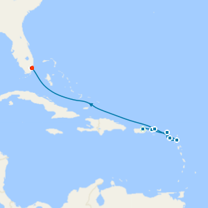 Caribbean Essence with San Juan & Miami Beach Stays