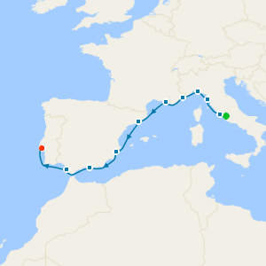 Invitation to Iberia from Rome to Lisbon with Stays