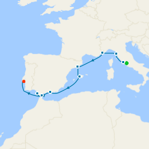 Caesars & Conquistadors from Rome to Lisbon with Stay