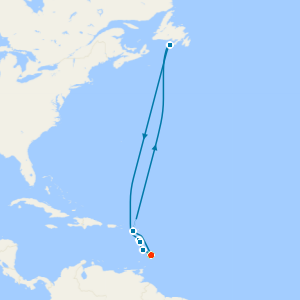 Caribbean Gems from Barbados - Fly Cruise