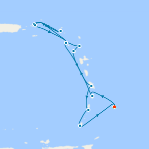 Exotic Caribbean in Depth from Barbados - Fly Cruise