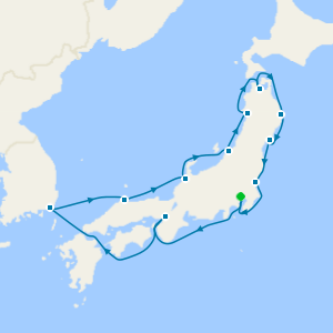 Sea of Japan & Plum Blossoms from Tokyo