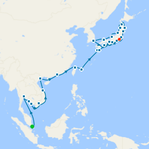Southeast Asia & Japan's Plum Blossoms