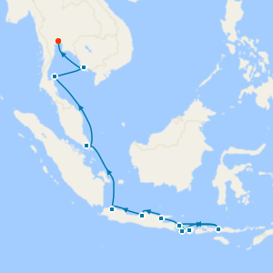 Land of Spices & Dragons from Bali to Bangkok with Stay