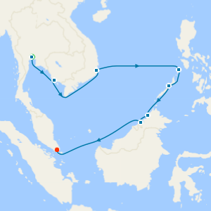 Unchartered Southeast Asia from Bangkok to Singapore with Stay 