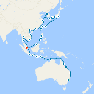 Aussie & Eastern Traditions from Sydney to Singapore with Stays