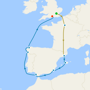 NO FLY - Voyage Du Vin! Spain & Portugal with Barcelona and Paris Stays