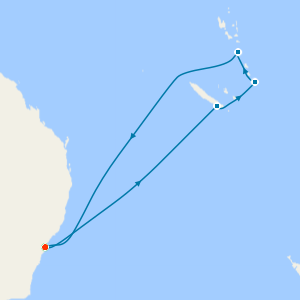 Sydney Stay, Hunter Valley Vineyards, Vanuatu & New Caledonia
