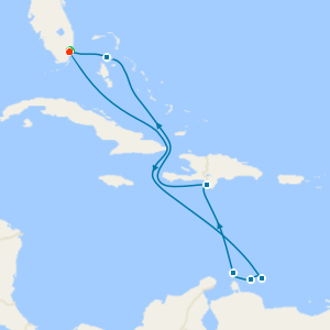 Greater Antilles & Honduras with Miami Beach Stay