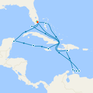 Greater Antilles & Honduras from Miami with 1nt Stay
