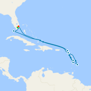 Barbados, St. Lucia & Bahamas from Fort Lauderdale with 1nt Stay