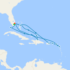 Amber Cove & Bahamas from Fort Lauderdale with 1nt Stay