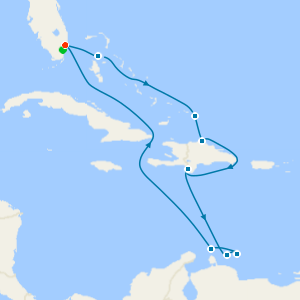 Southern Caribbean: ABC Islands from Fort Lauderdale with 1nt Stay