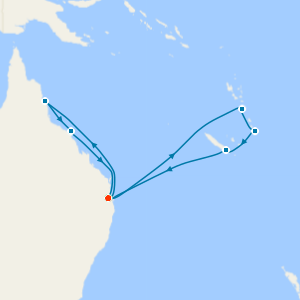 Brisbane's Koala Bears, Vanuatu, New Caledonia & Great Barrier Reef with Stay