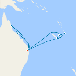 Brisbane's Koala Beats, Vanuatu, New Caledonia & Great Barrier Reef with Stay