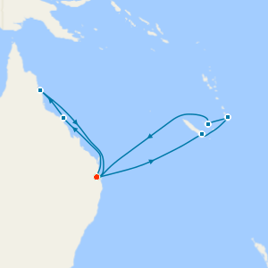 Brisbane's Koala Bears, Great Barrier Reef, Vanuatu & New Caledonia with Stay