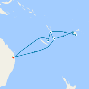 Brisbane's Koala Bears, Fiji, South Pacific, Vanuatu & New Caledonia with Stay