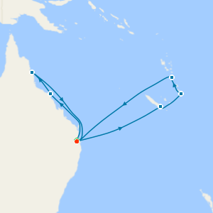 Brisbane's Koala Bears, Vanuatu, New Caledonia & Great Barrier Reef with Stay