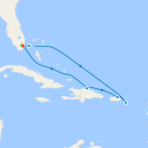 Puerto Rican Nights & St. Croix Delights from Miami with 1nt Stay