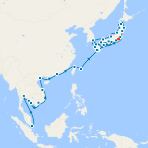 Eastern Asia Exploration with Singapore Stay