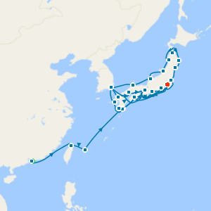 Taiwan, Korea & Japan's Plum Blossoms with Hong Kong & Tokyo Stays