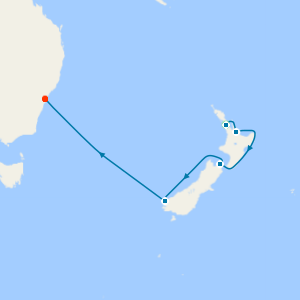 Auckland Stay, Tauranga & Picton to Sydney 