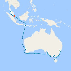  Australia & Bali from Sydney to Singapore with Stays