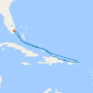 Caribbean Delights & Wildlife Wonders from Miami with Stay