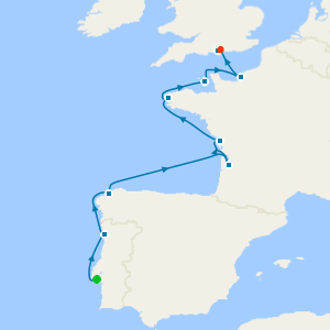 European Shores from Lisbon to Portsmouth