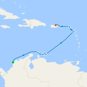 Explore Caribbean from Cartagena to San Juan