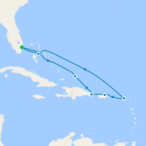 Exploring Caribbean from Fort Lauderdale