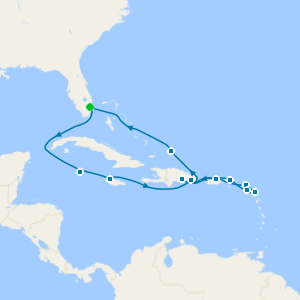 Caribbean Island Hoping from Fort Lauderdale