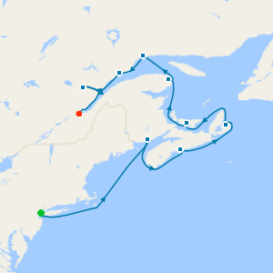 Exploring Canada from New York to Quebec City