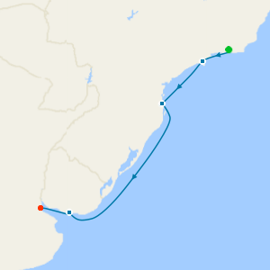 South American Adventure from Rio de Janeiro to Buenos Aires