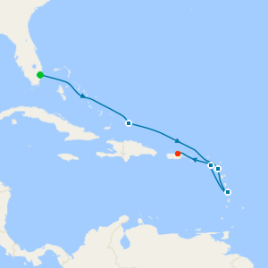 Caribbean Island Hoping from Fort Lauderdale