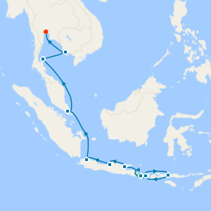 Land of Spices & Dragons fr. Bali to Bangkok with 1 Nt Stay