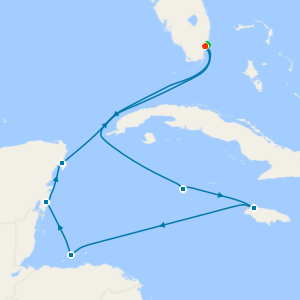 NEW PRICE DROP! Western Caribbean Cruise with 3 night Miami Beach Stay