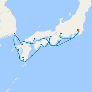 Japanese Dawn fr. Tokyo with 1 Nt Stay