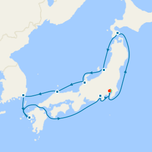 Cherry Blossom Pathways fr. Tokyo with 1 Nt Stay