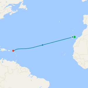 Transatlantic Westbound from Gran Canaria to St. Maarten