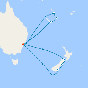 Sydney Stay, Hunter Valley Vineyards, South Pacific & New Zealand