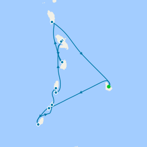 Grenadine Islands from Barbados